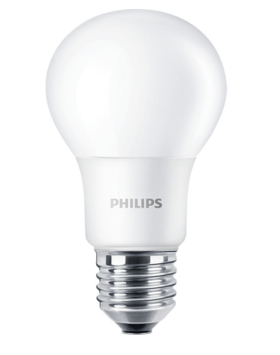 LED žiarovka CorePro Philips, 5.5W, E27,A60, 230V, teplá biela, Svetelný LED zdroj